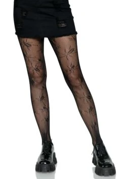 LEG AVENUE Beetle Net Tights For Women