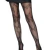 LEG AVENUE Butterfly Net Black Tights 1 LEG AVENUE Butterfly Net Black Tights -Leg Avenue black butterfly net tights