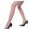 LEG AVENUE Black Fence Net Pantyhose For Adults -Leg Avenue black fence net pantyhose