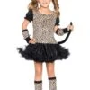 LEG AVENUE Child Tutu Leopard Costume 1 LEG AVENUE Child Tutu Leopard Costume -Leg Avenue child tutu cat costume