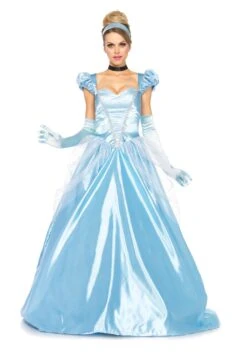 LEG AVENUE Cinderella Costume: Classic Full Length Gown