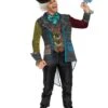 LEG AVENUE Men's Colorful Mad Hatter Costume -Leg Avenue colorful mad hatter mens costume