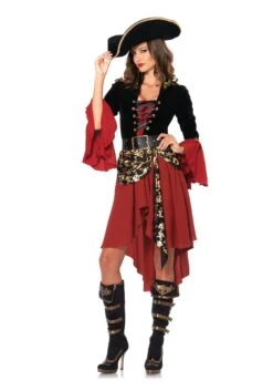 LEG AVENUE Cruel Seas Captain Costume For Adults