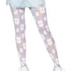 LEG AVENUE Daisy White Tights For Women -Leg Avenue daisy white tights