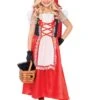 LEG AVENUE Red Riding Hood Costume For Girls 2 LEG AVENUE Red Riding Hood Costume For Girls -Leg Avenue girls red riding hood costume