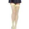 LEG AVENUE Green Nylon Fishnet Thigh High Stockings For Women 2 LEG AVENUE Green Nylon Fishnet Thigh High Stockings For Women -Leg Avenue green nylon fishnet thigh high tights