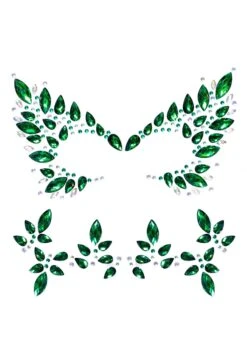 LEG AVENUE Ivy Green Jewel Face Kit