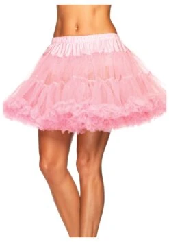 LEG AVENUE Light Pink Tulle Petticoat For Women