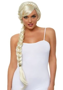 LEG AVENUE Blonde Long Braid Wig