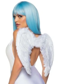 LEG AVENUE Marabou Trimmed Feather Angel Wings