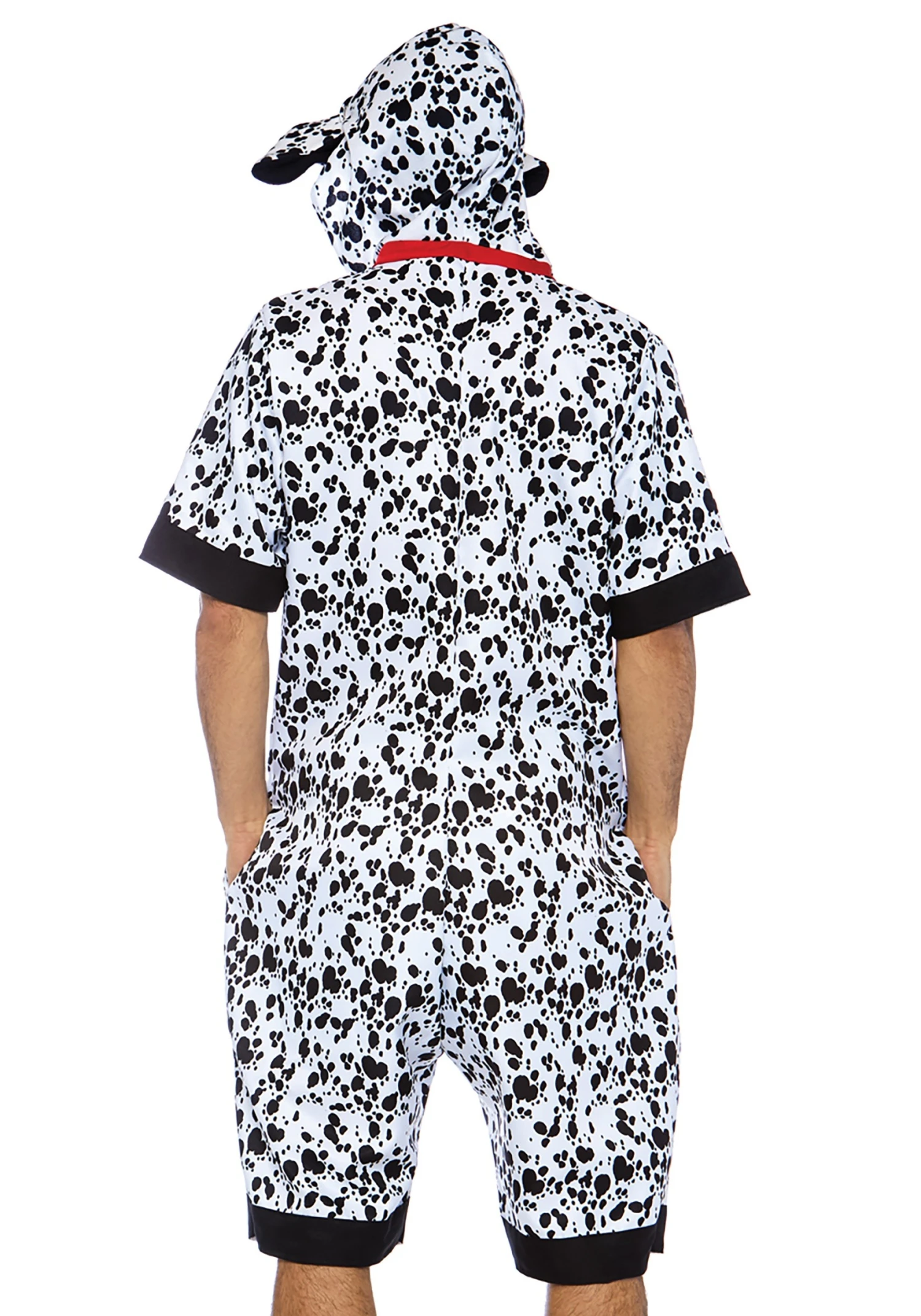 LEG AVENUE Mens Dalmatian Dog RompHim Costume 3 LEG AVENUE Mens Dalmatian Dog RompHim Costume - Image 2