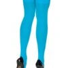 LEG AVENUE Neon Blue Thigh High Stockings 2 LEG AVENUE Neon Blue Thigh High Stockings -Leg Avenue neon blue thigh high stockings