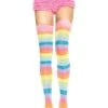 LEG AVENUE Neon Rainbow Thigh High Stockings 2 LEG AVENUE Neon Rainbow Thigh High Stockings -Leg Avenue neon rainbow thigh high stockings