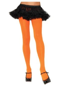 LEG AVENUE Orange Tights