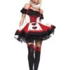 LEG AVENUE Peasant Top Queen Of Hearts Costume -Leg Avenue peasant top queen of hearts costume