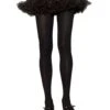 LEG AVENUE Plus Size Black Tights For Women 2 LEG AVENUE Plus Size Black Tights For Women -Leg Avenue plus size black tights