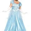 LEG AVENUE Women's Plus Size Cinderella Classic Costume