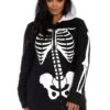 LEG AVENUE Adult's Plus Size Cozy Skeleton Costume 1 LEG AVENUE Adult's Plus Size Cozy Skeleton Costume -Leg Avenue plus size cozy skeleton costume