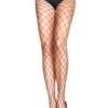 LEG AVENUE Plus Size Fence Net Pantyhose 2 LEG AVENUE Plus Size Fence Net Pantyhose -Leg Avenue plus size fence net pantyhose