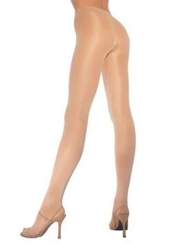 LEG AVENUE Plus Size Nude Opaque Pantyhose