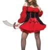 LEG AVENUE Plus Size Sexy Vixen Pirate Women's Costume -Leg Avenue plus size sexy vixen pirate costume update