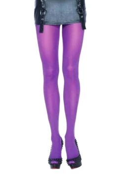 LEG AVENUE Purple Tights For Women