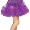 LEG AVENUE Purple Tulle Petticoat -Leg Avenue purple tulle petticoat