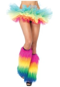 LEG AVENUE Rainbow Organza Tutu