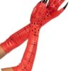 LEG AVENUE Demon Rhinestone Claw Gloves -Leg Avenue rhinestone demon claw gloves