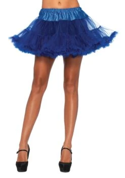 LEG AVENUE Royal Blue Tulle Petticoat For Women