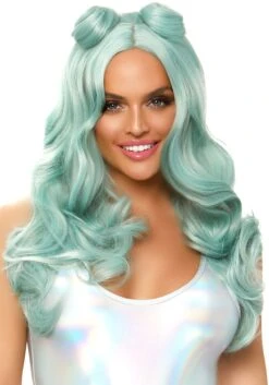 LEG AVENUE Sage Space Buns Wig For Women 11 LEG AVENUE Sage Space Buns Wig For Women -Leg Avenue sage space buns wig alt 3