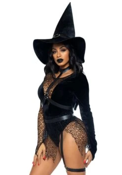 LEG AVENUE Sexy Women's Crafty Witch Costume -Leg Avenue sexy crafty witch womens costume alt 4