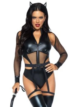 LEG AVENUE Criminal Kitty Women's Sexy Costume