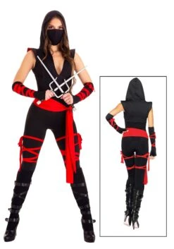 LEG AVENUE Sexy Deadly Ninja Costume For Women
