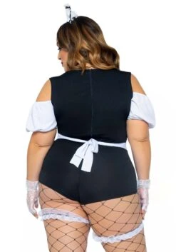 LEG AVENUE Foxy Frenchie Plus Size Adult's Sexy Costume 9 LEG AVENUE Foxy Frenchie Plus Size Adult's Sexy Costume -Leg Avenue sexy foxy frenchie womens plus costume alt 2