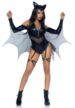 LEG AVENUE Sexy Midnight Bat Costume For Women