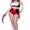 LEG AVENUE Plus Size Women's Sexy Wicked Pirate Wench Costume -Leg Avenue sexy plus size wicked pirate wench womens costume