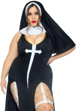 LEG AVENUE Sultry Sinner Adult's Sexy Plus Costume 9 LEG AVENUE Sultry Sinner Adult's Sexy Plus Costume -Leg Avenue sexy sultry sinner womens plus costume alt 2