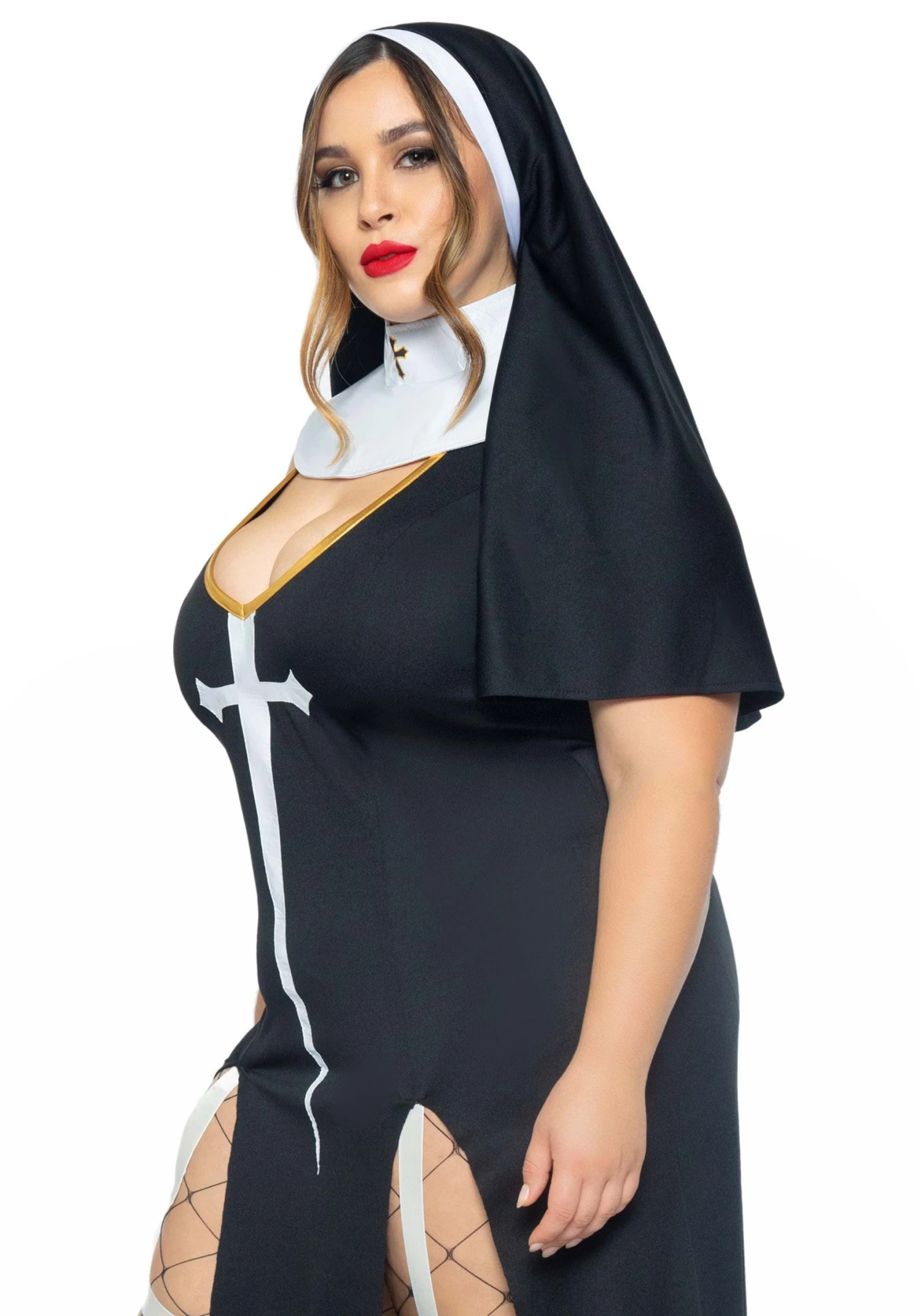 LEG AVENUE Sultry Sinner Adult's Sexy Plus Costume 6 LEG AVENUE Sultry Sinner Adult's Sexy Plus Costume - Image 4