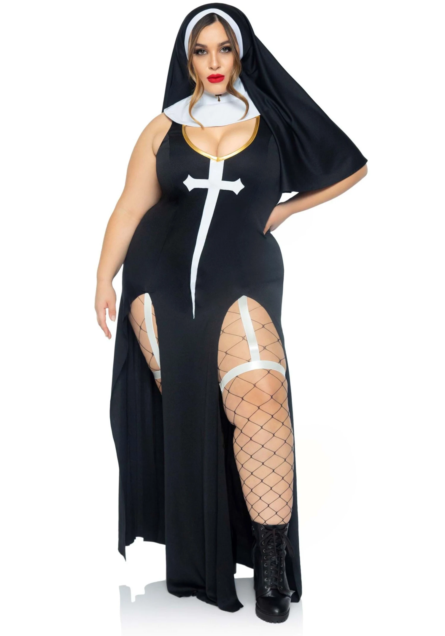 LEG AVENUE Sultry Sinner Adult's Sexy Plus Costume 3 LEG AVENUE Sultry Sinner Adult's Sexy Plus Costume