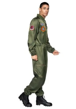 LEG AVENUE Top Gun Parachute Flight Suit Costume For Men -Leg Avenue top gun mens parachute flight suit costume alt 2