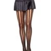 LEG AVENUE Vertical Striped Pantyhose For Women -Leg Avenue vertical striped pantyhose