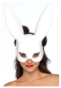 LEG AVENUE White Bunny Mask