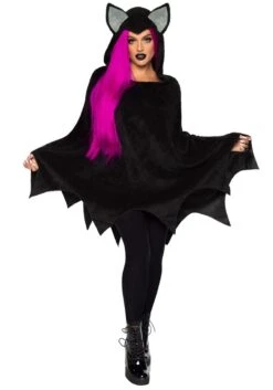 LEG AVENUE Women's Bat Poncho Costume