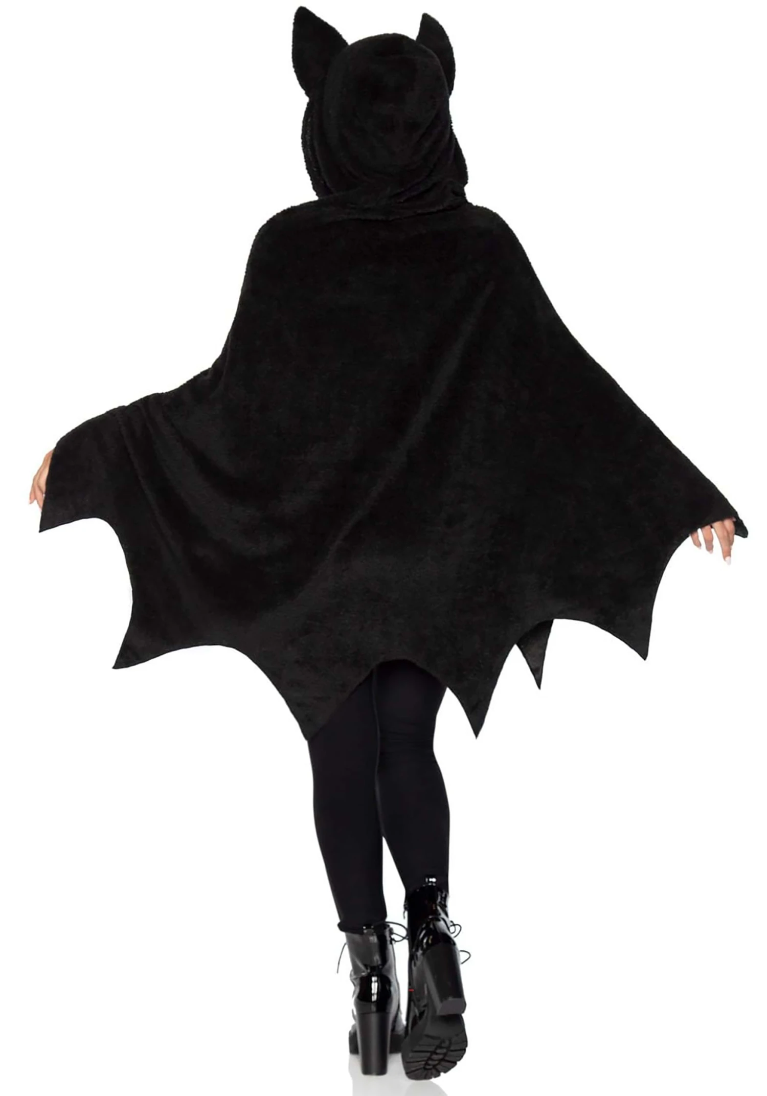 LEG AVENUE Women's Bat Poncho Costume 4 LEG AVENUE Women's Bat Poncho Costume - Image 2