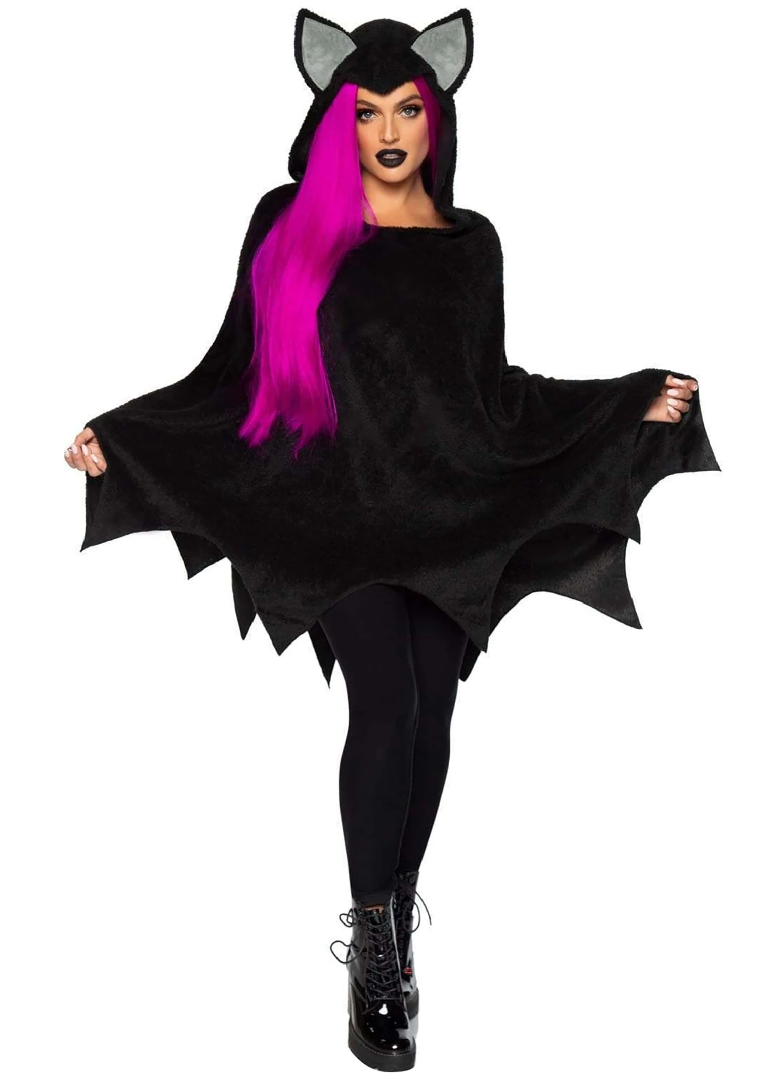 LEG AVENUE Women's Bat Poncho Costume 3 LEG AVENUE Women's Bat Poncho Costume
