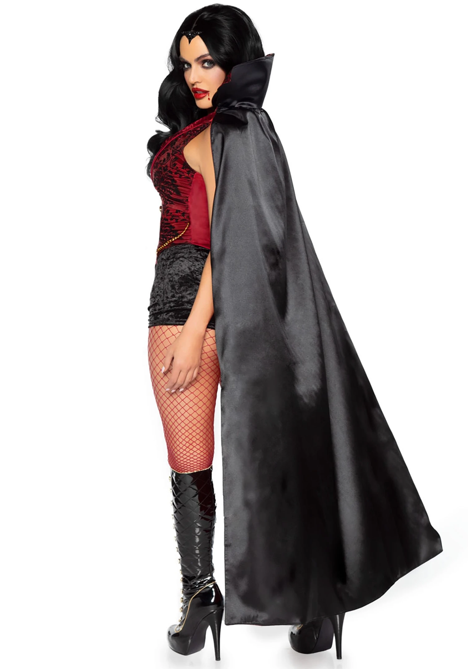 LEG AVENUE Women's Bloodthirsty Vampire Costume 4 LEG AVENUE Women's Bloodthirsty Vampire Costume - Image 2
