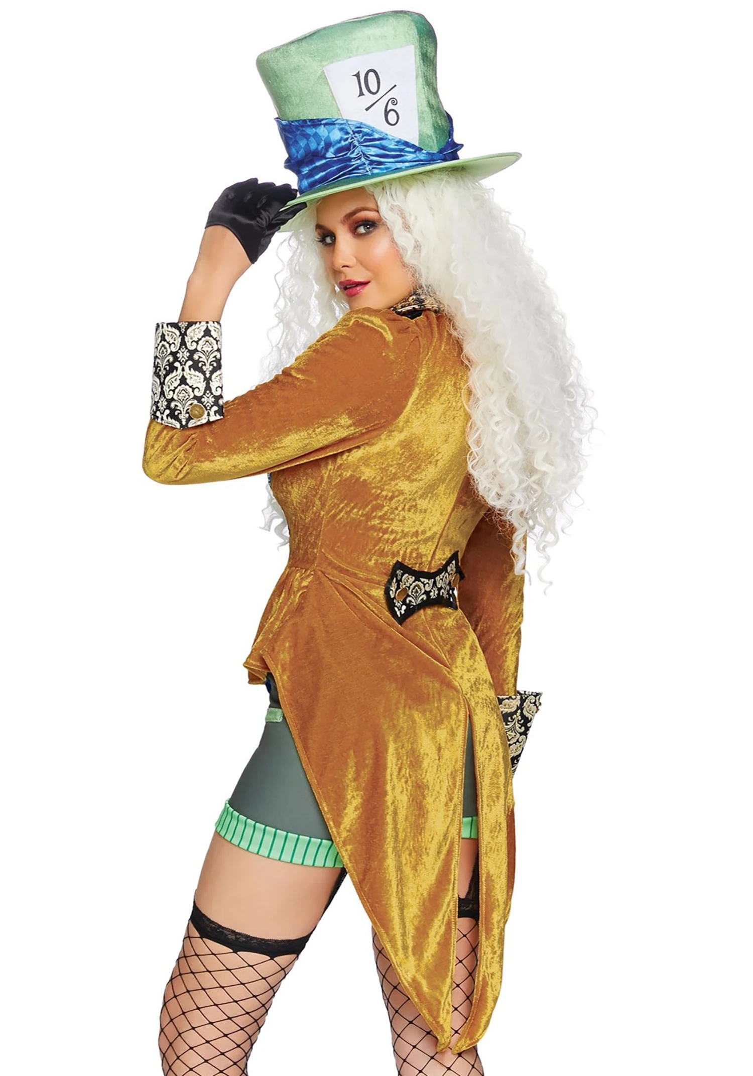 LEG AVENUE Classic Mad Hatter Costume Womens 5 LEG AVENUE Classic Mad Hatter Costume Womens - Image 3