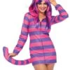 LEG AVENUE Women's Cozy Cheshire Cat Costume
