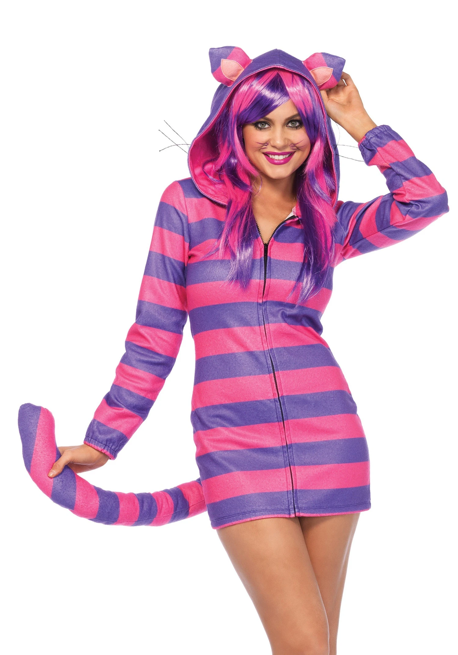 LEG AVENUE Women's Cozy Cheshire Cat Costume 3 LEG AVENUE Women's Cozy Cheshire Cat Costume